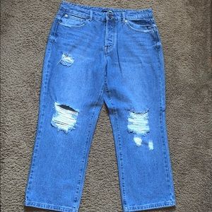 Boyfriend jeans, NEVER BEEN WEARED
